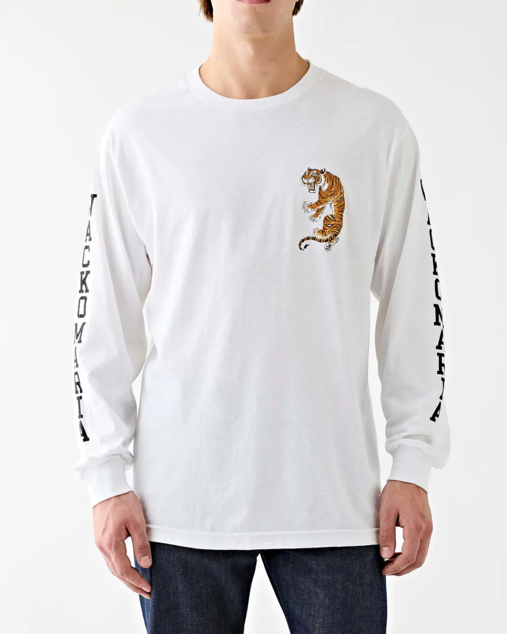Wacko Maria x Tim Lehi Long Sleeve T-Shirt (Type-2) White Fashion