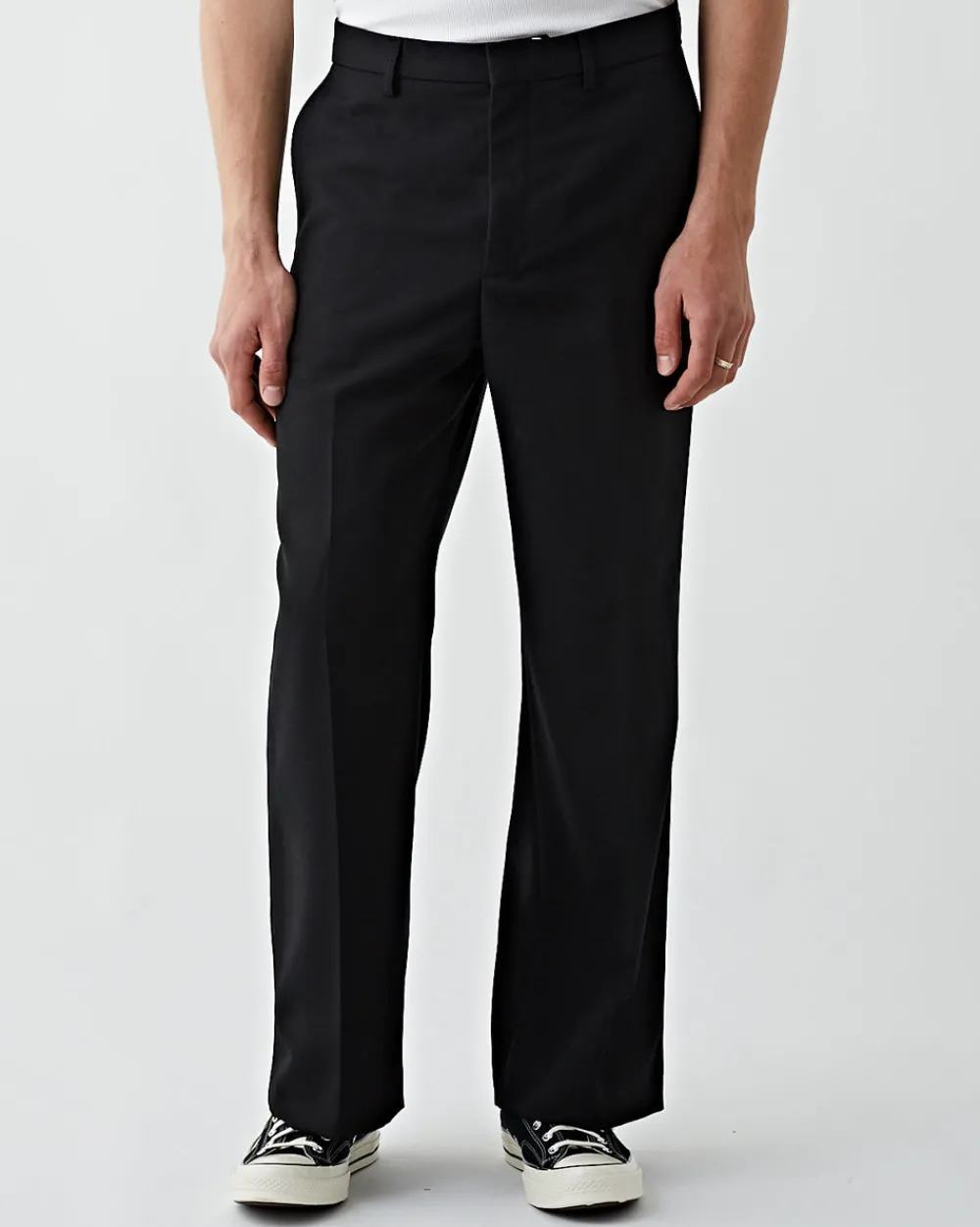 SECOND/LAYER Zooty Trouser Black Clearance