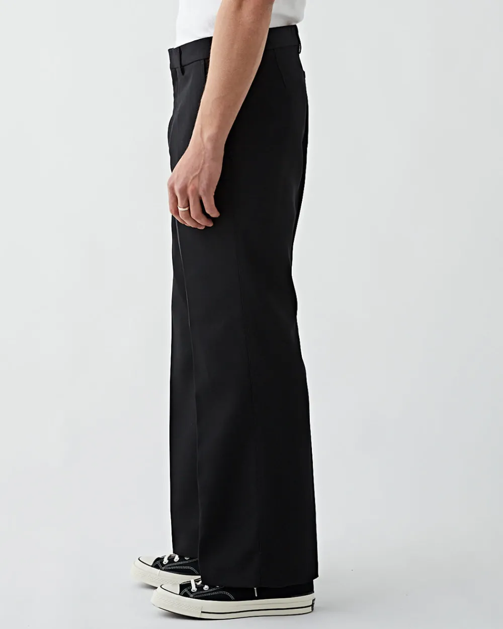 SECOND/LAYER Zooty Trouser Black Clearance